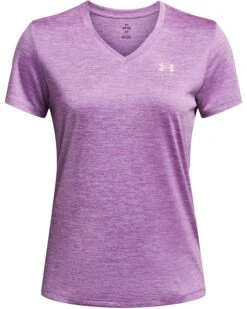 Under Armour Tech Short Sleeve V-Neck Twist | Shirts & Tops -Shoe Vogue Shop 81yRKpDQ8oL. AC SR736920