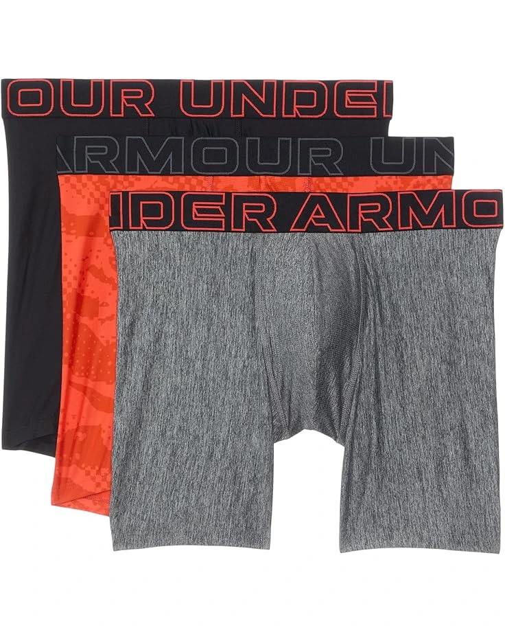 Under Armour 3-pack Performance Tech Print 6” Boxer Briefs | Underwear 4 Under Armour 3-pack Performance Tech Print 6” Boxer Briefs | Underwear - Image 2