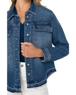 Liverpool Los Angeles Split Back Denim Shirt Jacket | Shirts & Tops 7 Liverpool Los Angeles Split Back Denim Shirt Jacket | Shirts & Tops -Shoe Vogue Shop 910kgixkJnL. AC SR736920