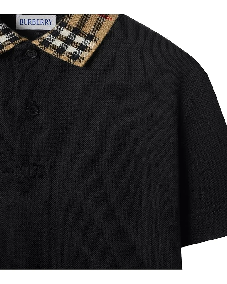 Burberry Kids Johane Check Collar Polo Shirt (Toddler/Little Kid/Big Kid) | Shirts & Tops 5 Burberry Kids Johane Check Collar Polo Shirt (Toddler/Little Kid/Big Kid) | Shirts & Tops - Image 3
