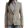 Lauren Ralph Lauren Glen Plaid Cotton Blend Twill Blazer | Coats & Outerwear -Shoe Vogue Shop 91GzDnWPQAL. AC SR736920