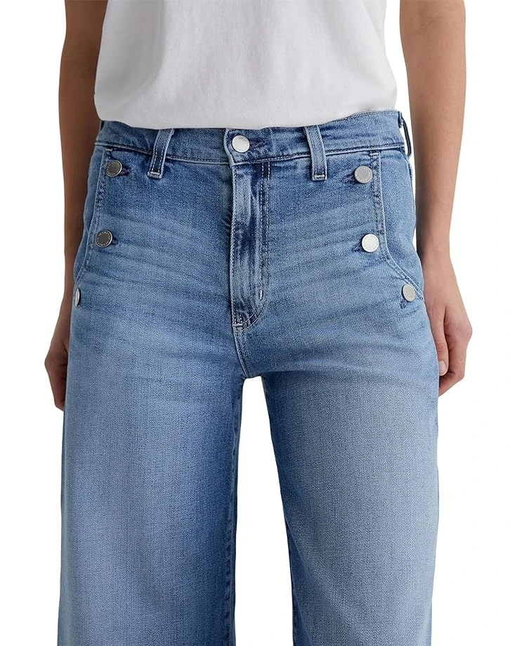 AG Jeans Dania Mid Rise Ankle Palazzo in Nautical Mile | Jeans 5 AG Jeans Dania Mid Rise Ankle Palazzo in Nautical Mile | Jeans - Image 3