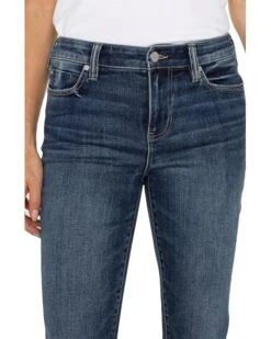 Liverpool Los Angeles Petite Charlie Crop Wide Rolled Cuff 22" Inseam | Jeans -Shoe Vogue Shop 91RF4WZbIWL. AC SR736920