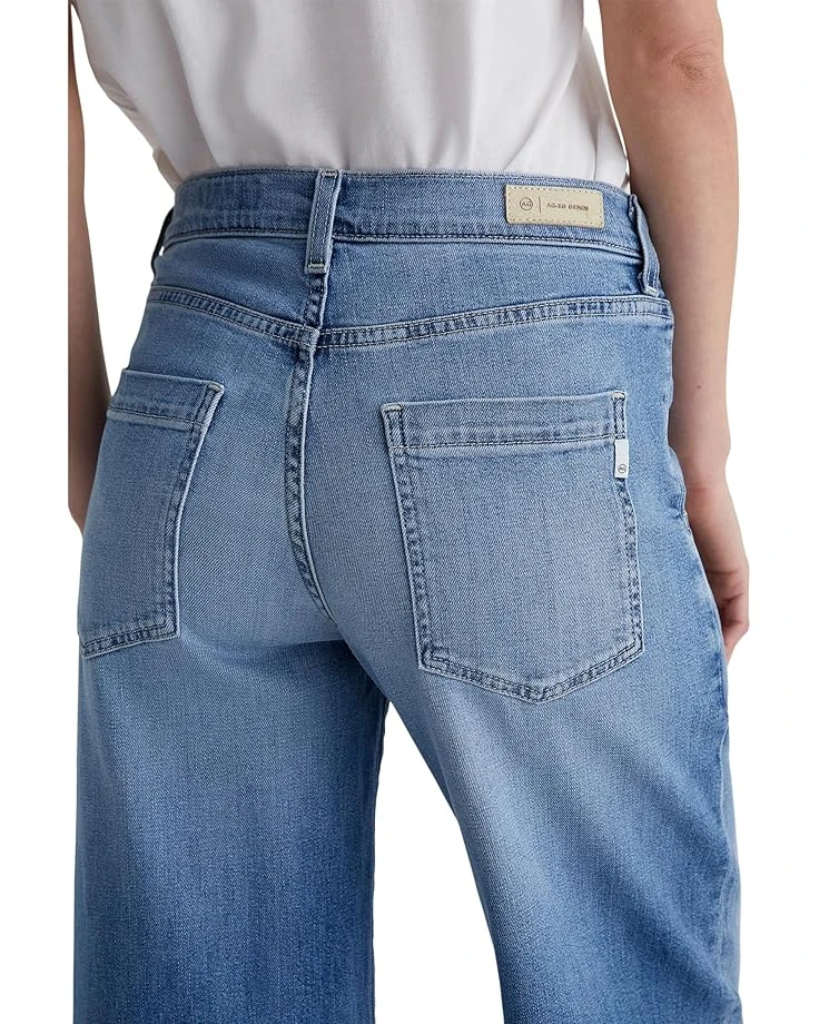 AG Jeans Dania Mid Rise Ankle Palazzo in Nautical Mile | Jeans 6 AG Jeans Dania Mid Rise Ankle Palazzo in Nautical Mile | Jeans - Image 4