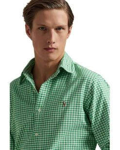 Polo Ralph Lauren Classic Fit Gingham Oxford Shirt | Shirts & Tops -Shoe Vogue Shop 91bvXtx6o4L. AC SR736920
