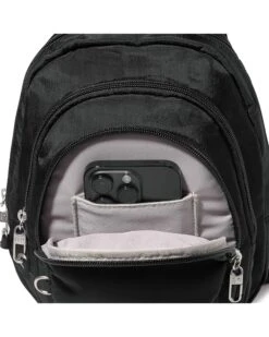 Baggallini Securtex Anti-Theft Triple Zip Sling | Backpacks -Shoe Vogue Shop 91dkiRVpyQL. AC SR736920