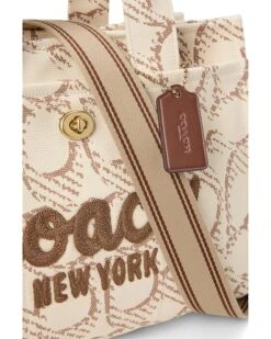 COACH Cargo Tote Bag With Signature Canvas | Handbags -Shoe Vogue Shop 91kSF0MQeBL. AC SR736920