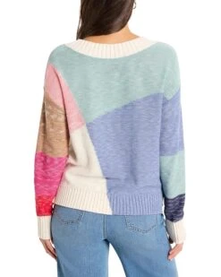 NIC+ZOE Petite Color Crossing Sweater | Sweaters -Shoe Vogue Shop 91yGPVSDMDL. AC SR736920